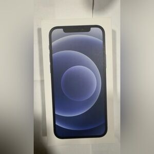 iPhone 12 Pro box empty with stickers